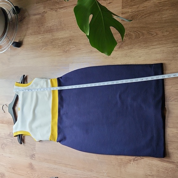 Boden Celia Ottoman sheath colorblock dress size 4P - Picture 13 of 13